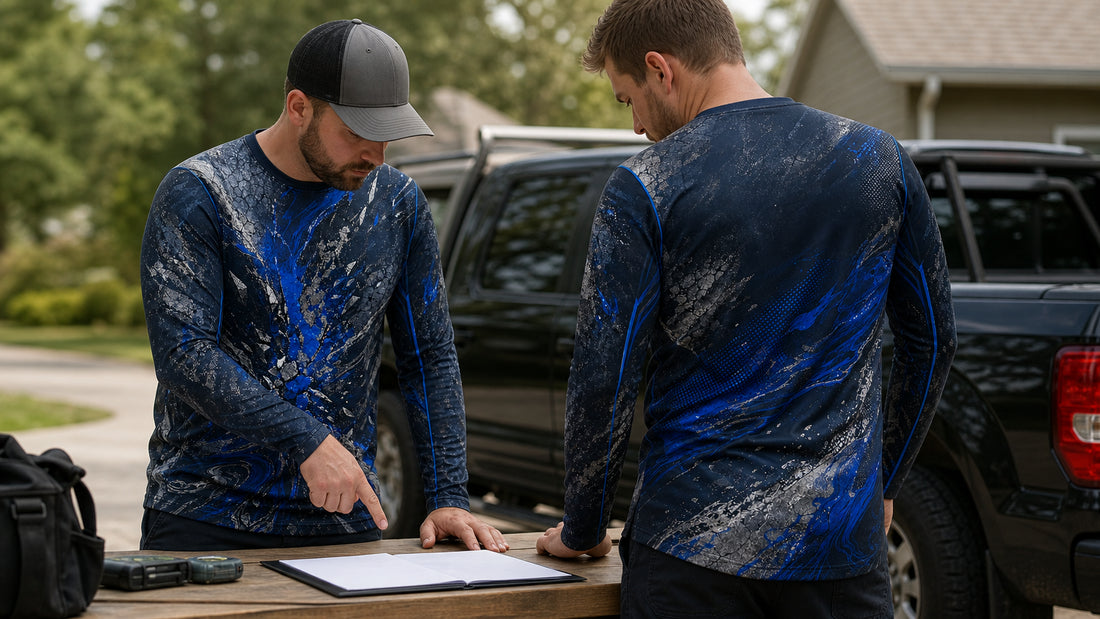 Roof Repair Crew Shirt Ideas for Mobile Service Teams