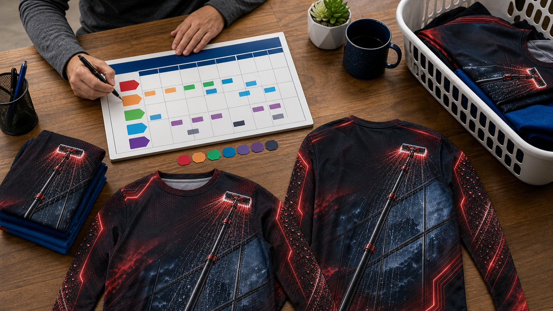 How Many Window Cleaning Shirts Should Each Tech Have?