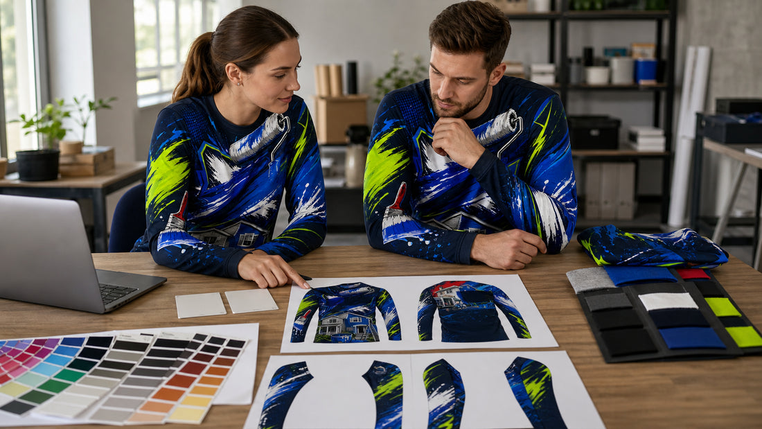 Long Sleeve Painting Shirt Guide for Crew Planning