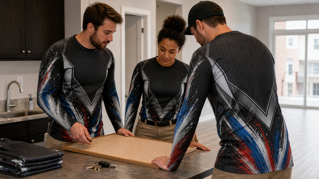 Rental Turnover Painting Shirts for Multi-Unit Crews