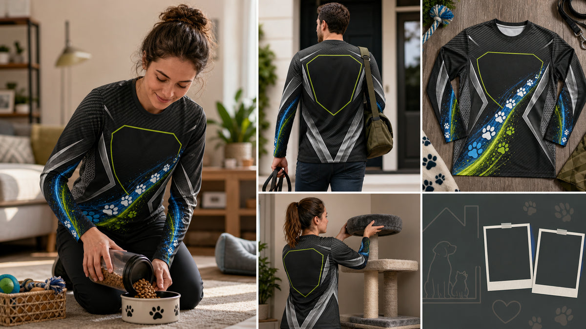 Pet Sitting Shirt Ideas Built for Home-Visit Brands