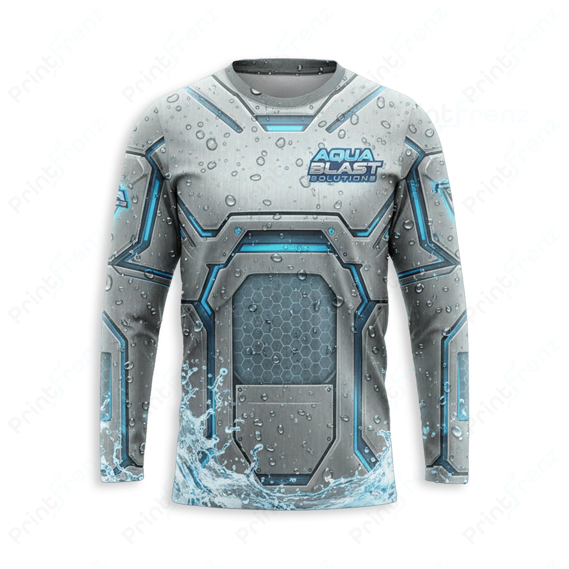DT0000PWHG Hydro Gear pressure wash shirt — front view, custom logo