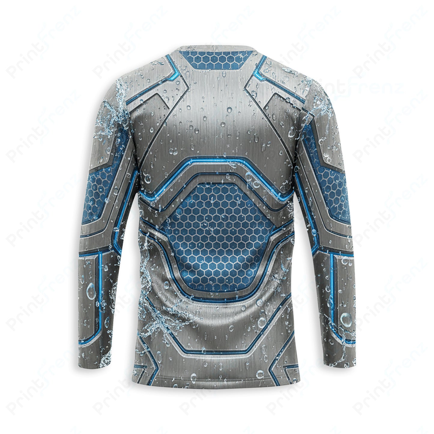 DT0001PWHG Hydro Gear pressure wash shirt — back view, bleach-proof