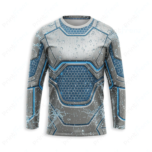 DT0001PWHG Hydro Gear pressure wash shirt — front view, custom logo