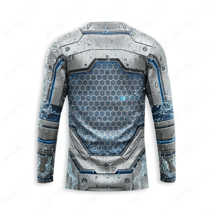 DT0003PWHG Hydro Gear pressure wash shirt — back view, bleach-proof