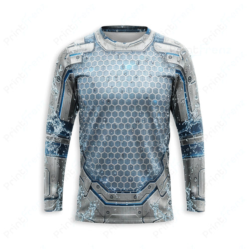 DT0003PWHG Hydro Gear pressure wash shirt — front view, custom logo