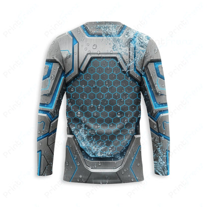 DT0004PWHG Hydro Gear pressure wash shirt — back view, bleach-proof