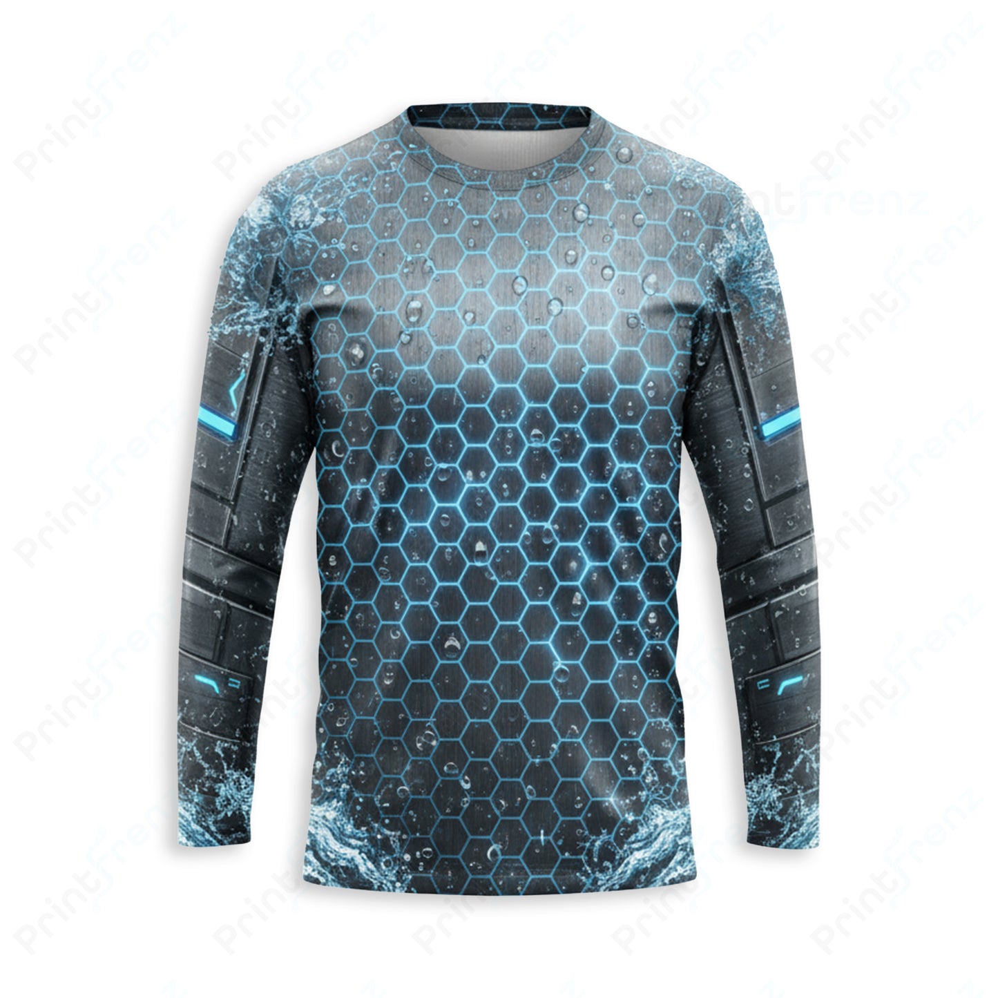 DT0005PWHG Hydro Gear pressure wash shirt — front view, custom logo