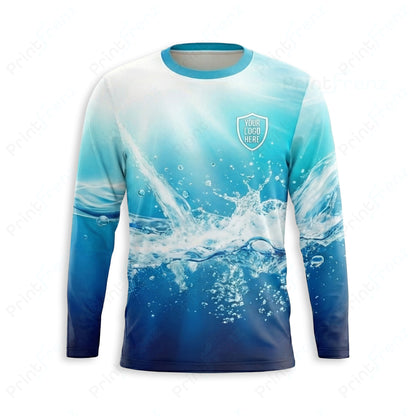 DT0006PW Pro Uniform pressure washer shirt — front view, custom logo