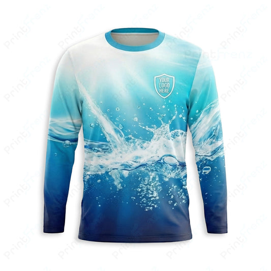 DT0006PW Pro Uniform pressure washer shirt — front view, custom logo