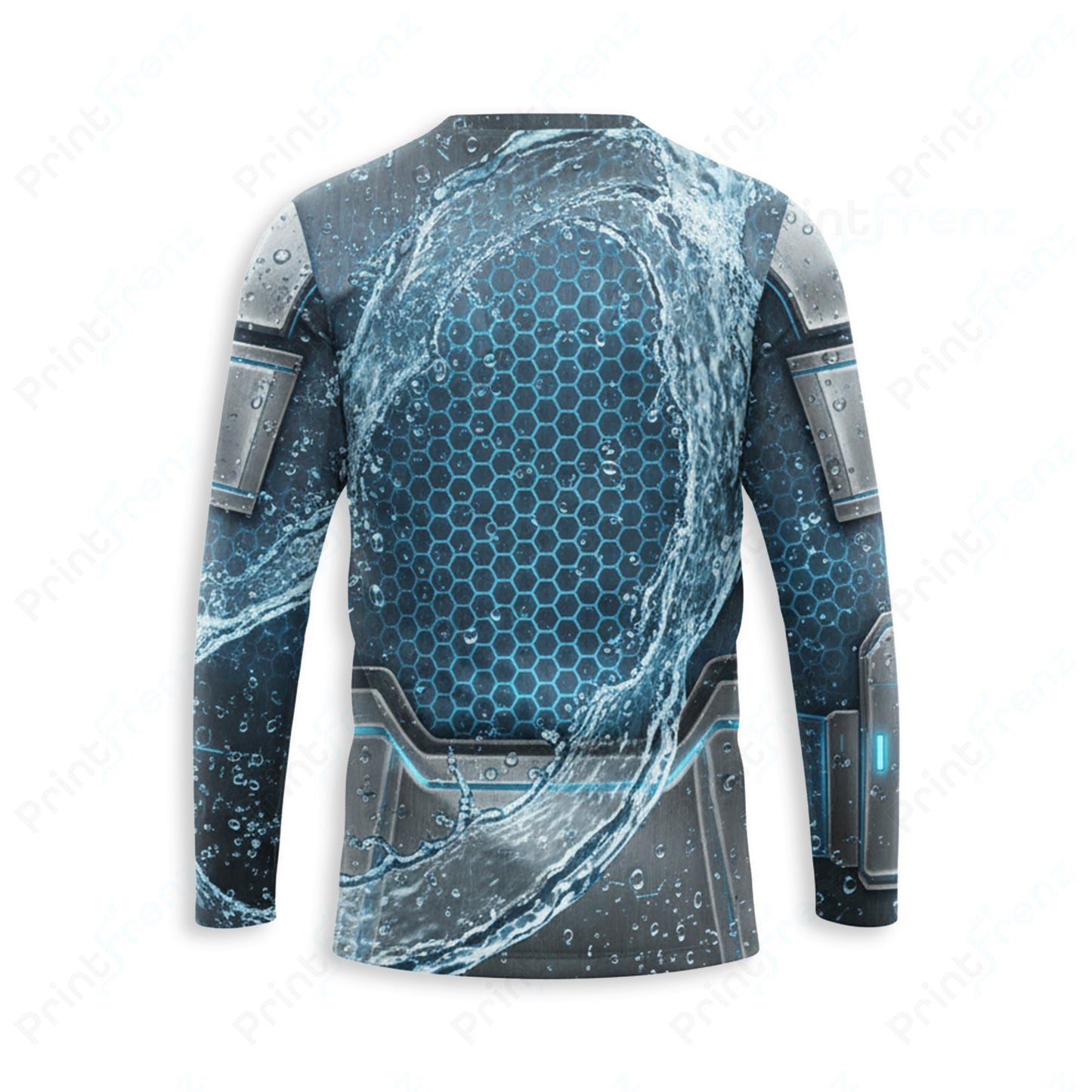 DT0007PWHG Hydro Gear pressure wash shirt — back view, bleach-proof