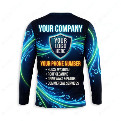 Custom Pressure Washing Shirt - Pro Uniform Collection - DT0008PW