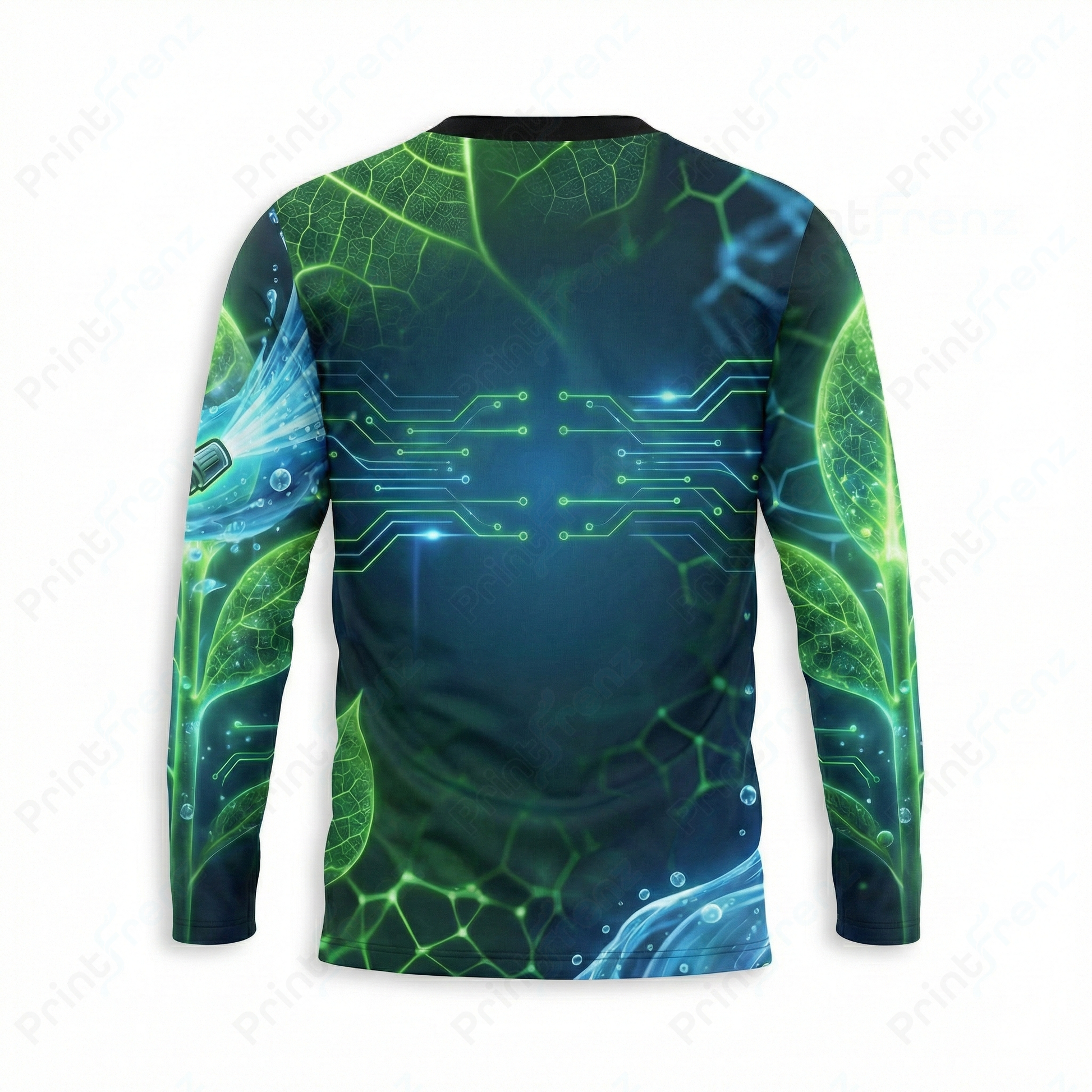 DT0011PW Pro Uniform pressure washer shirt — detail view, dye-sublimated