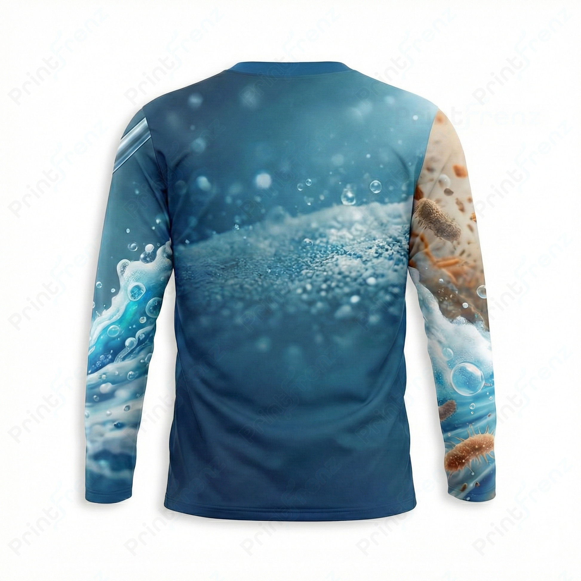 DT0012PW Pro Uniform pressure washer shirt — detail view, dye-sublimated
