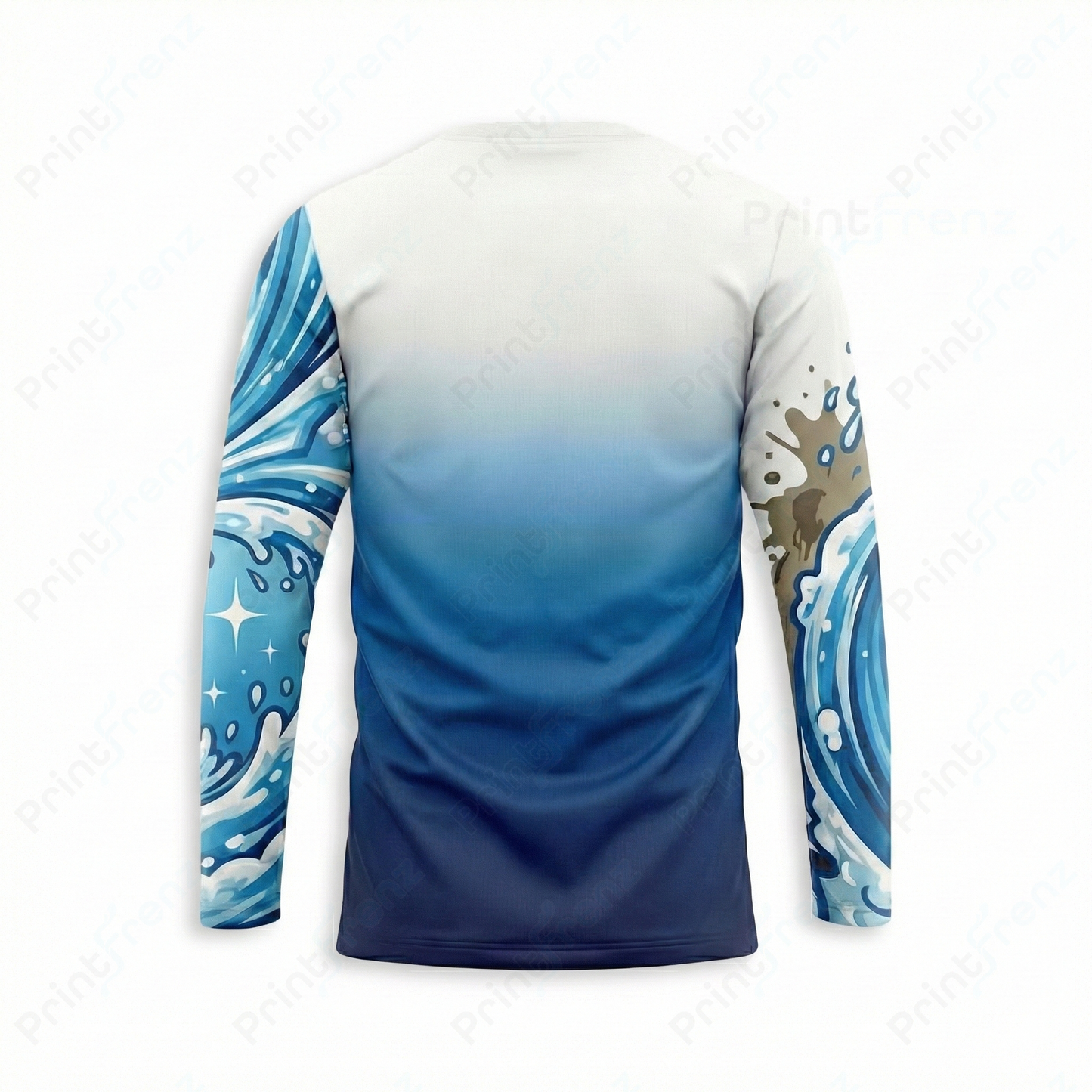 DT0015PW Pro Uniform pressure washer shirt — back view, bleach-proof