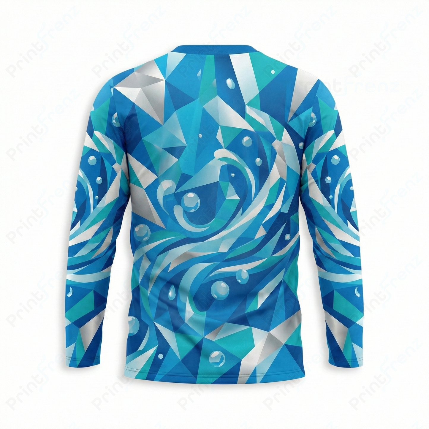 DT0016PW Pro Uniform pressure washer shirt — detail view, dye-sublimated