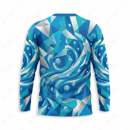 DT0016PW Pro Uniform pressure washer shirt — detail view, dye-sublimated