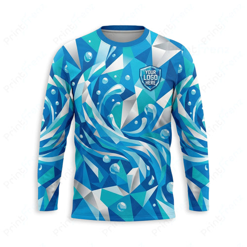 DT0016PW Pro Uniform pressure washer shirt — front view, custom logo