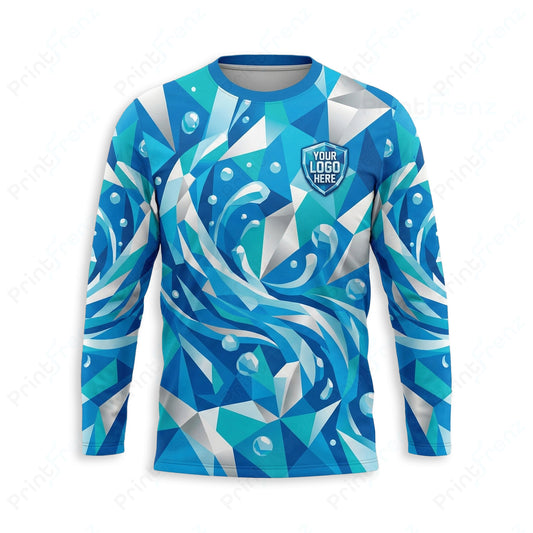 DT0016PW Pro Uniform pressure washer shirt — front view, custom logo