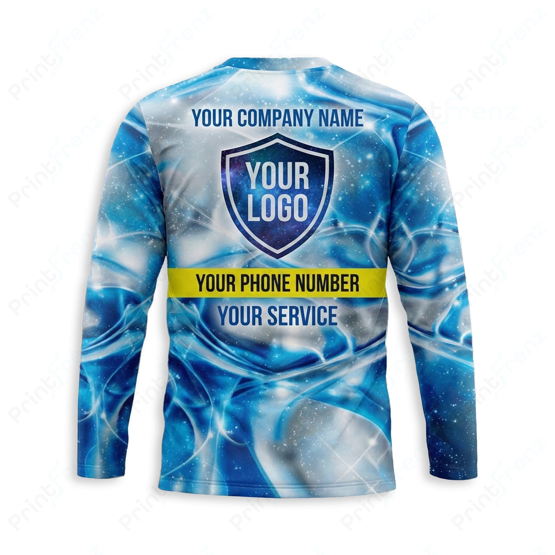 DT0022PW Pro Uniform pressure washer shirt — back view, bleach-proof