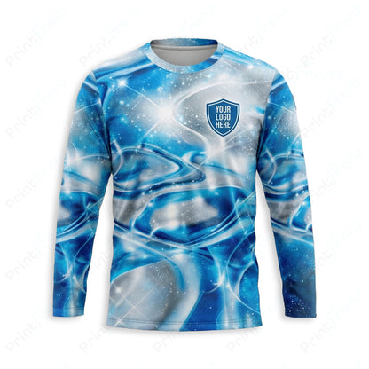 DT0022PW Pro Uniform pressure washer shirt — front view, custom logo