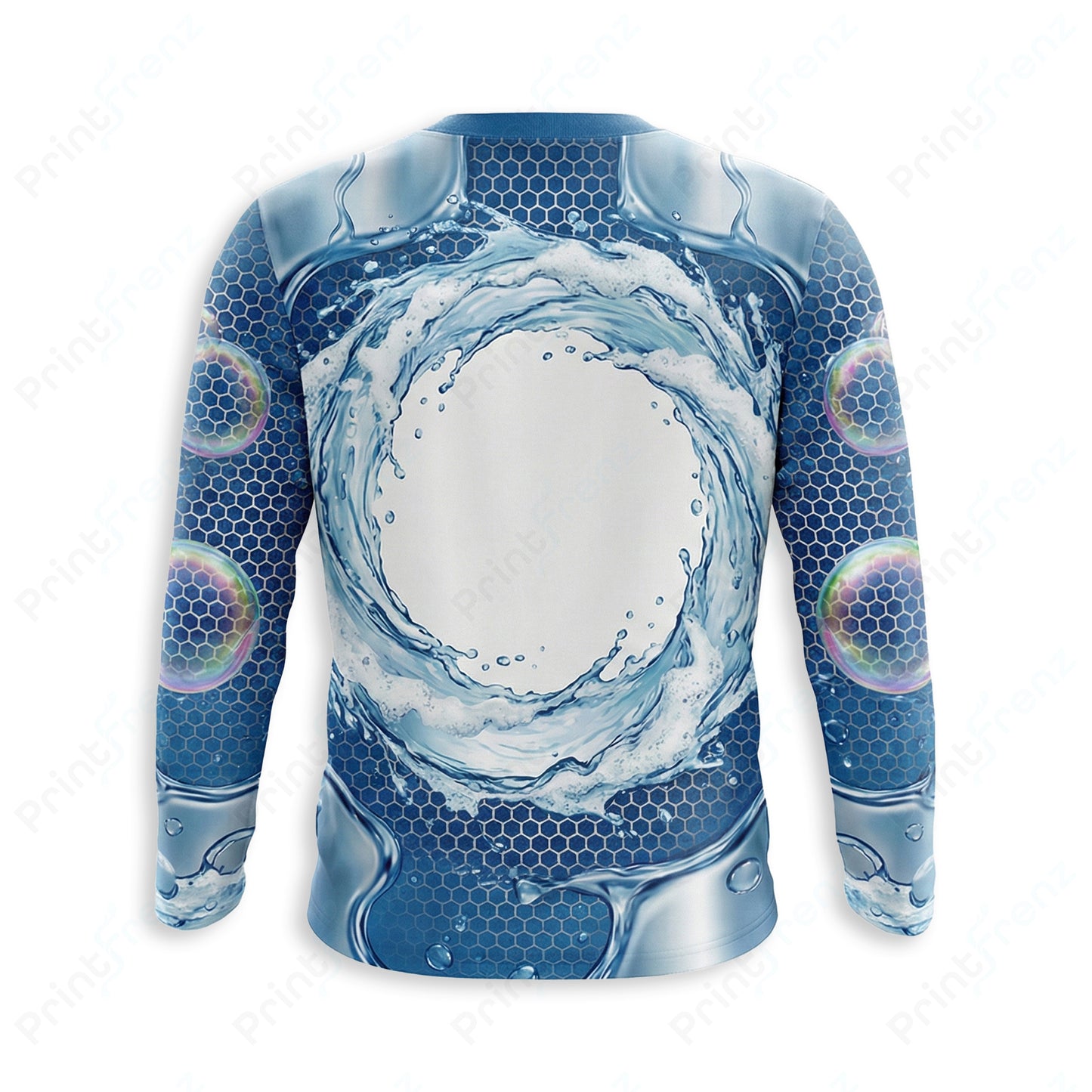 DT0023PW Pro Uniform pressure washer shirt — back view, bleach-proof