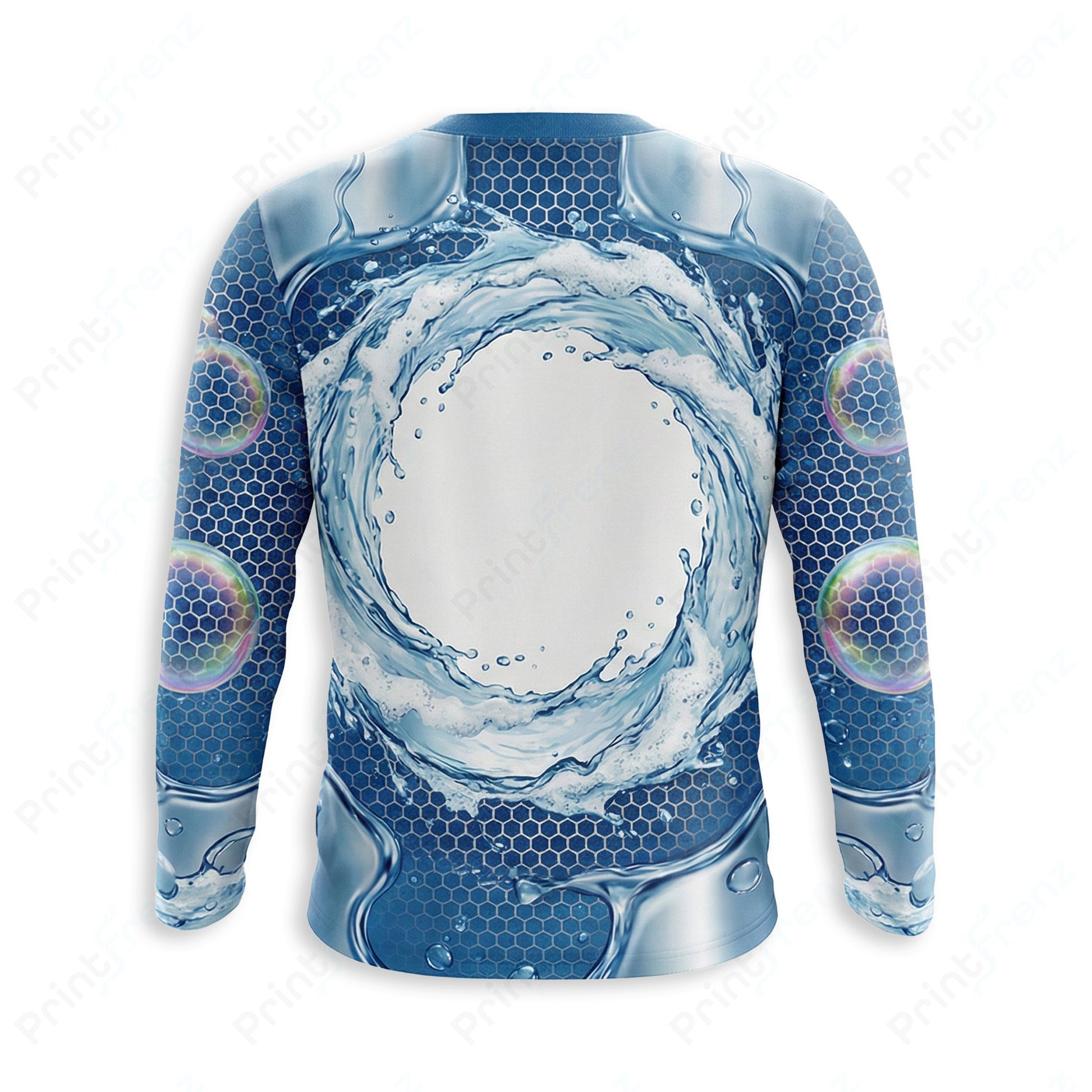 DT0023PW Pro Uniform pressure washer shirt — back view, bleach-proof
