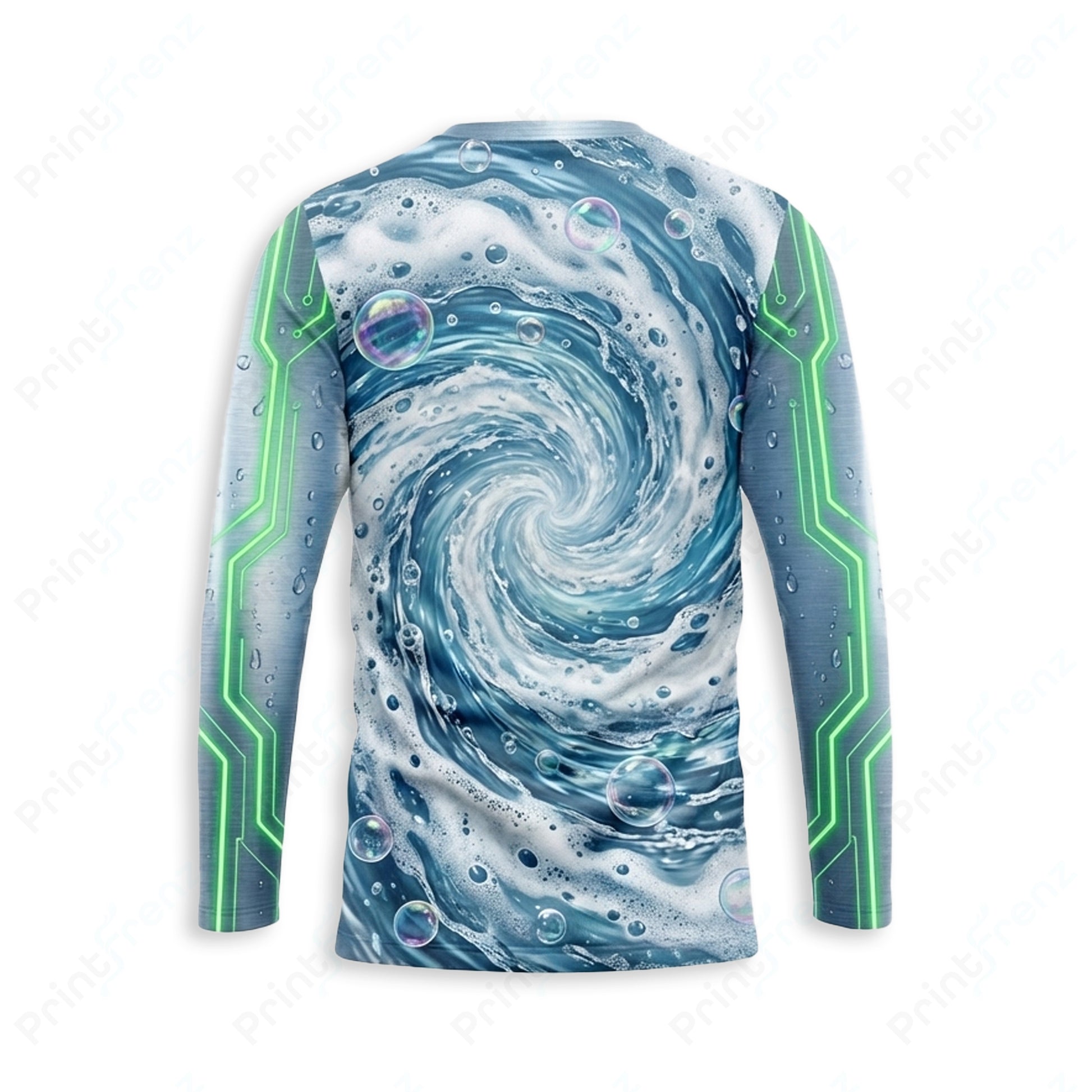 DT0025PW Pro Uniform pressure washer shirt — back view, bleach-proof
