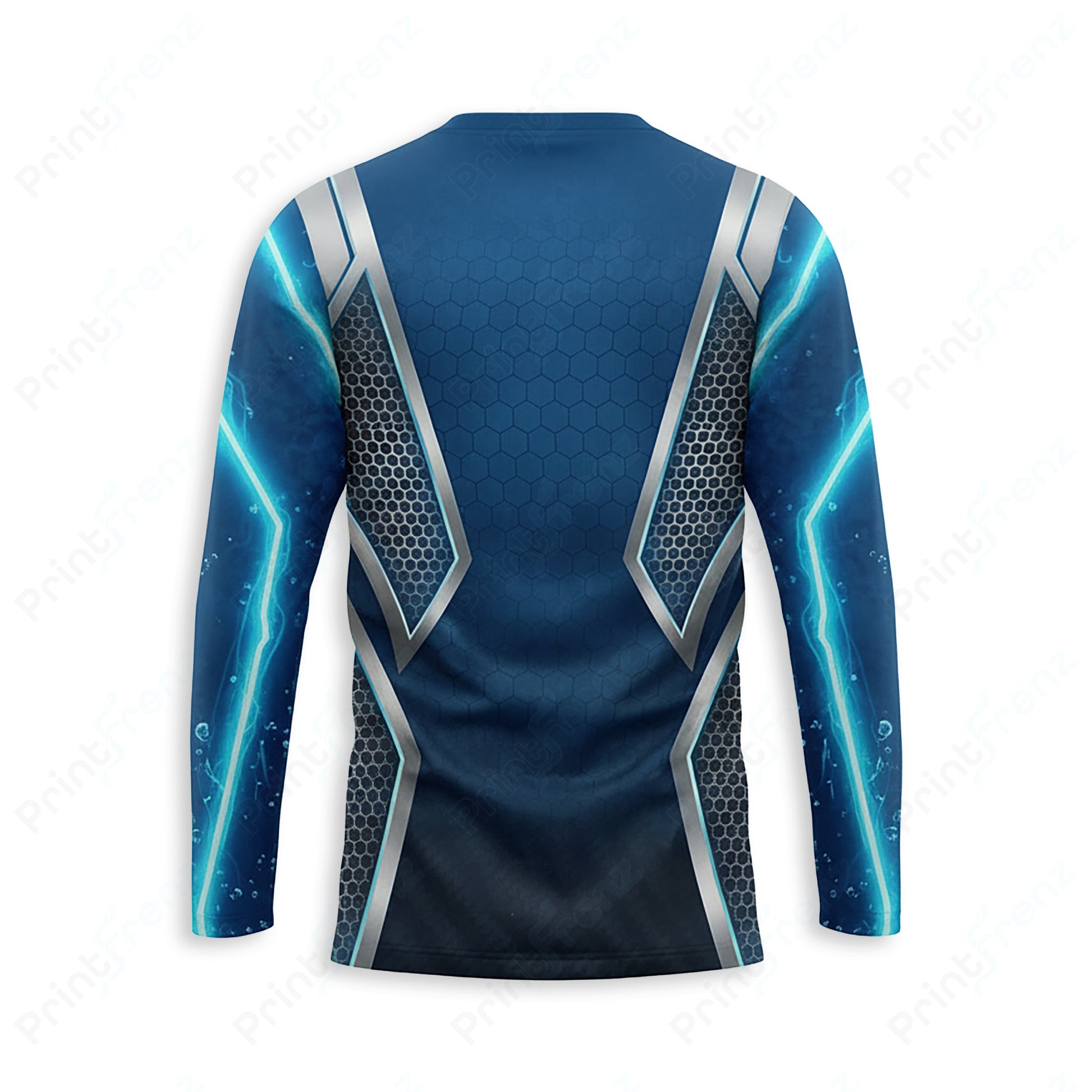 DT0031PW Pro Uniform pressure washer shirt — back view, bleach-proof