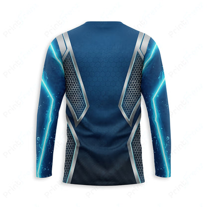DT0031PW Pro Uniform pressure washer shirt — back view, bleach-proof