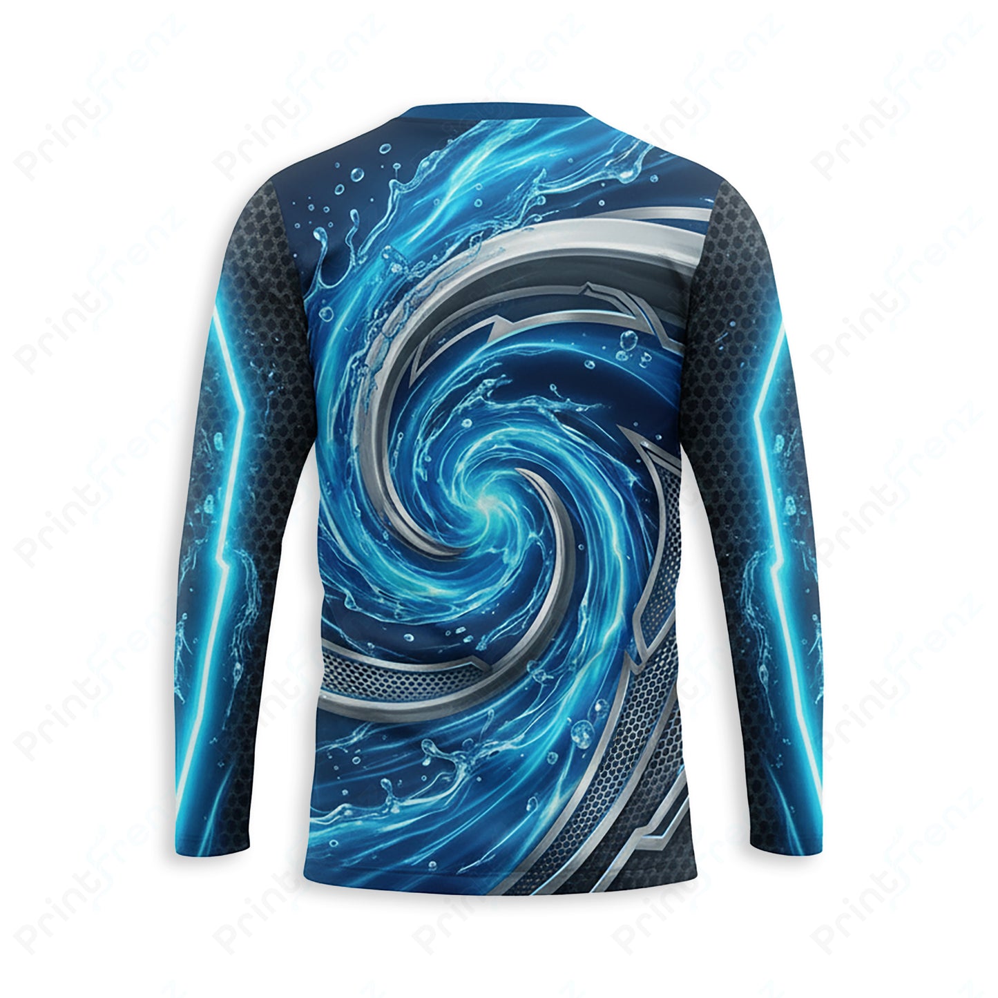 DT0032PW Pro Uniform pressure washer shirt — back view, bleach-proof