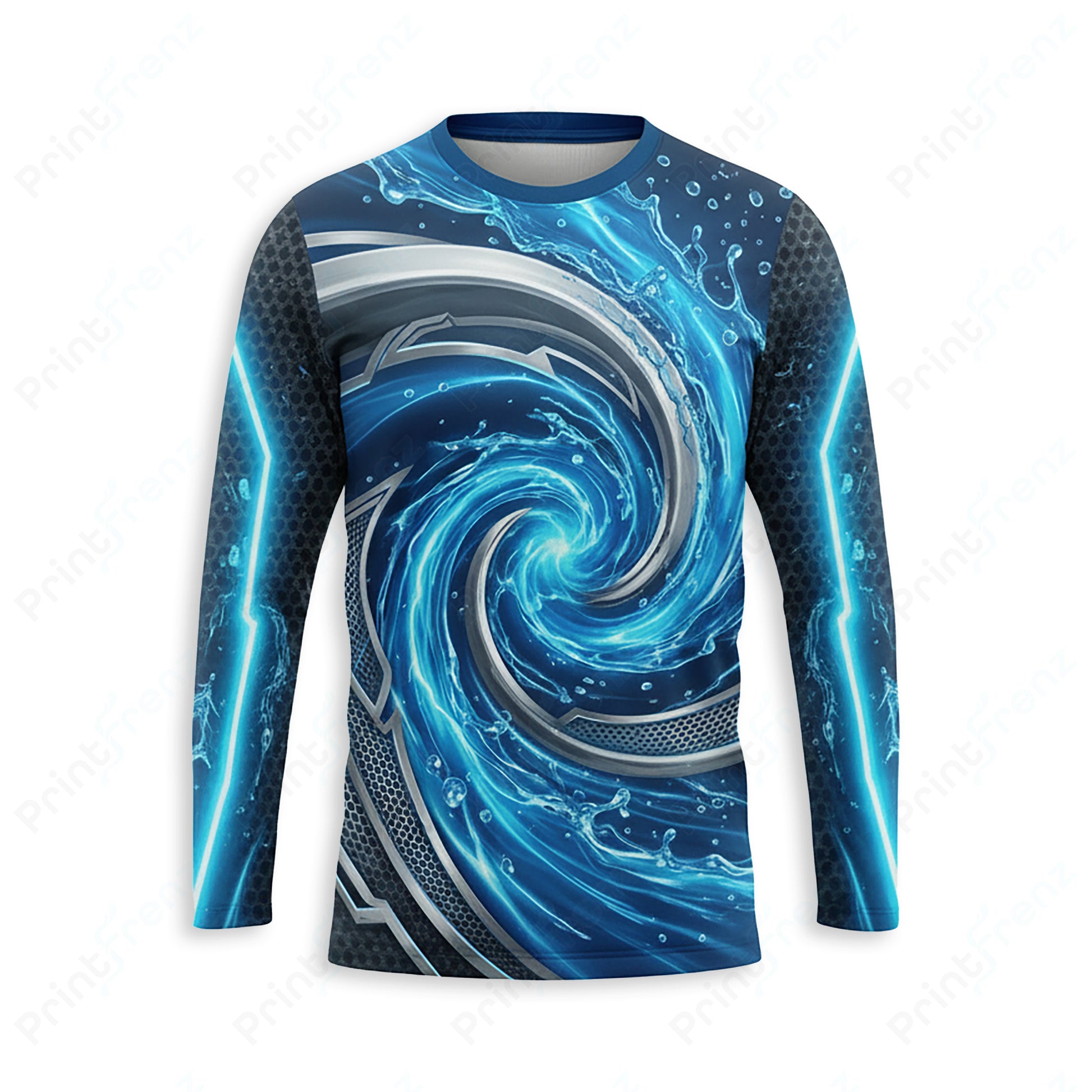DT0032PW Pro Uniform pressure washer shirt — front view, custom logo