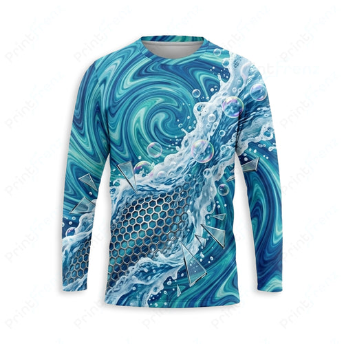 DT0034PW Pro Uniform pressure washer shirt — front view, custom logo