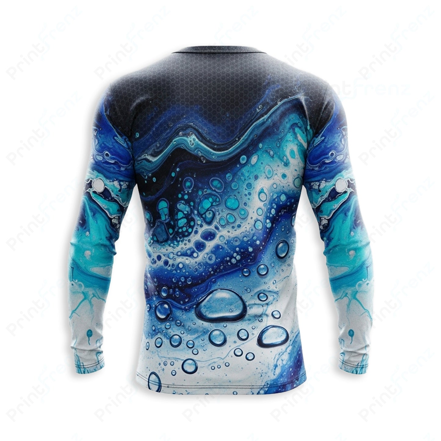DT0035PW Pro Uniform pressure washer shirt — back view, bleach-proof
