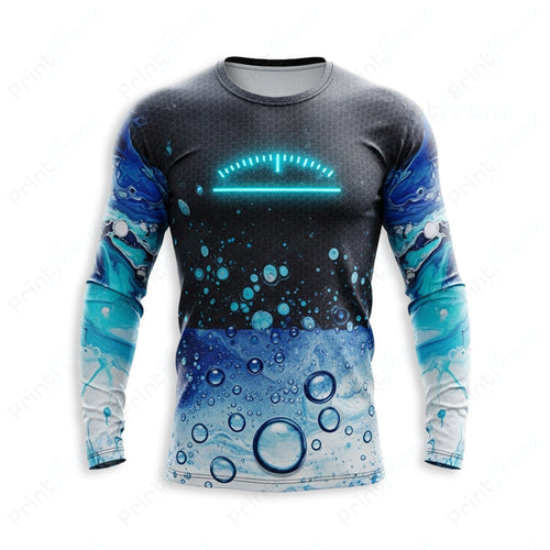 DT0035PW Pro Uniform pressure washer shirt — front view, custom logo