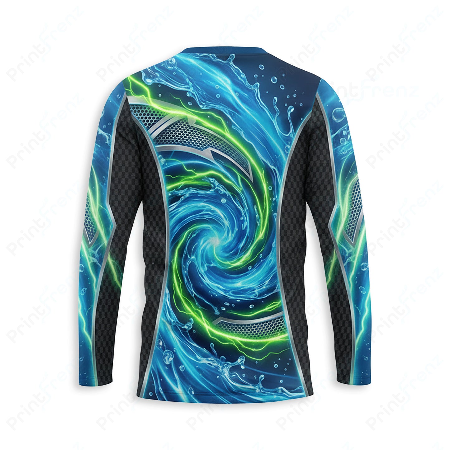 DT0037PW Pro Uniform pressure washer shirt — back view, bleach-proof