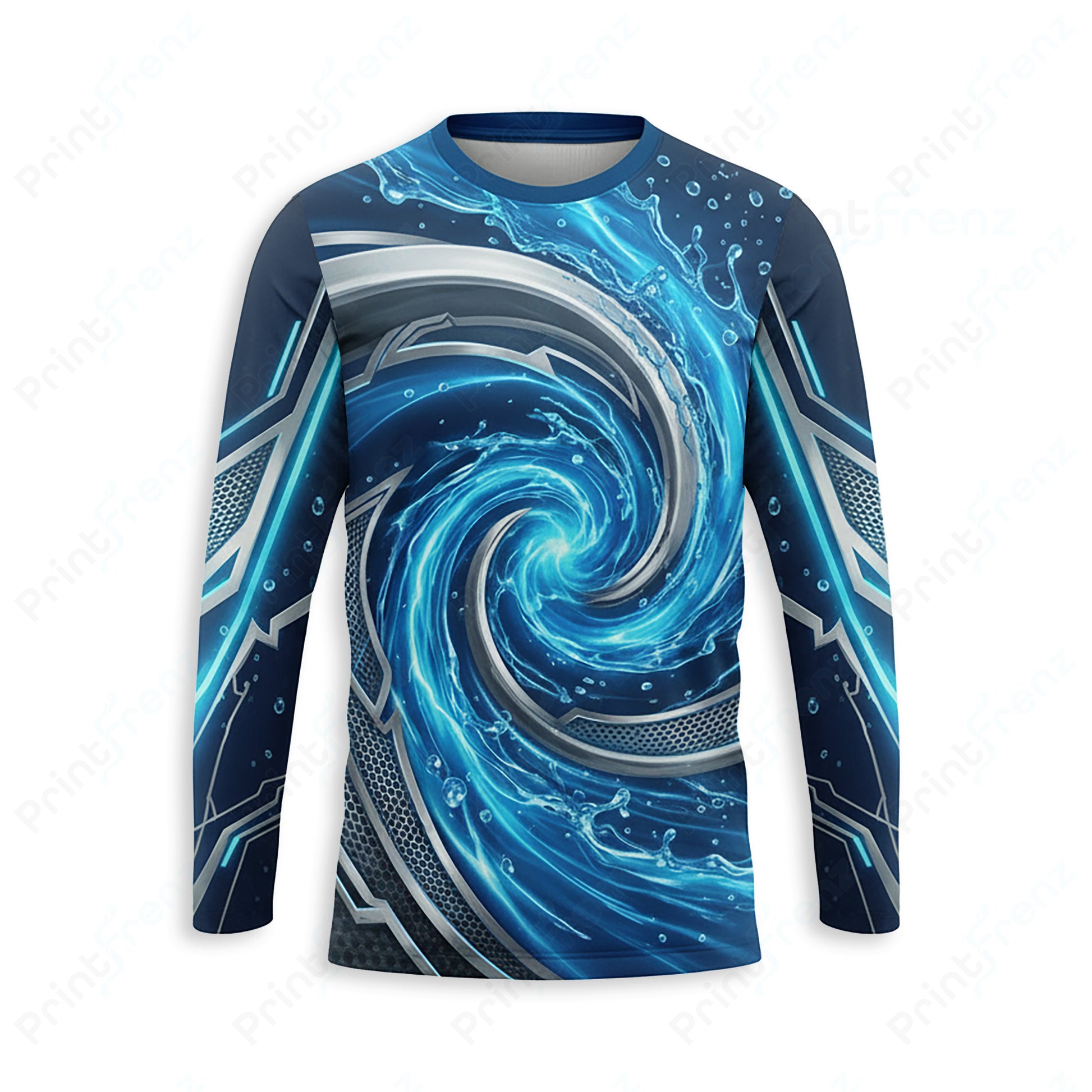DT0038PW Pro Uniform pressure washer shirt — front view, custom logo