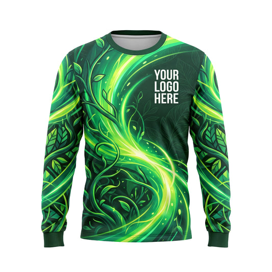 LCGP0004 Bio-Lush Dynamic custom landscaping shirt — front view