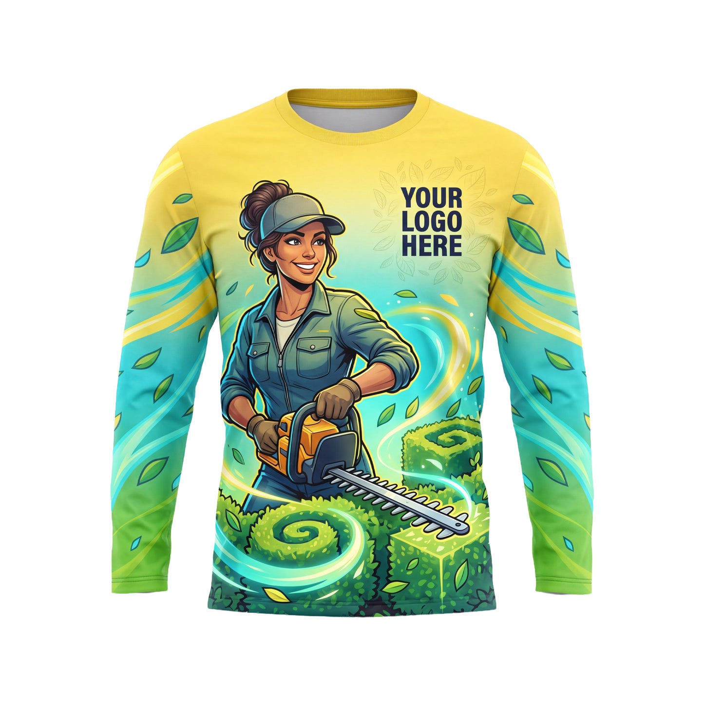 LCGP0016 Cyber-Trim Hedge Specialist custom shirt — front view