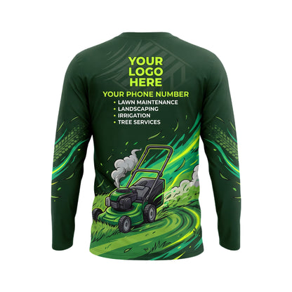 LCGP0013 Groundskeeping Crew Leader custom shirt — back view