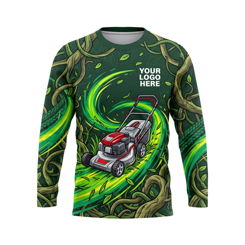 LCGP0005 Nature Force Lawn Mower custom shirt — front view