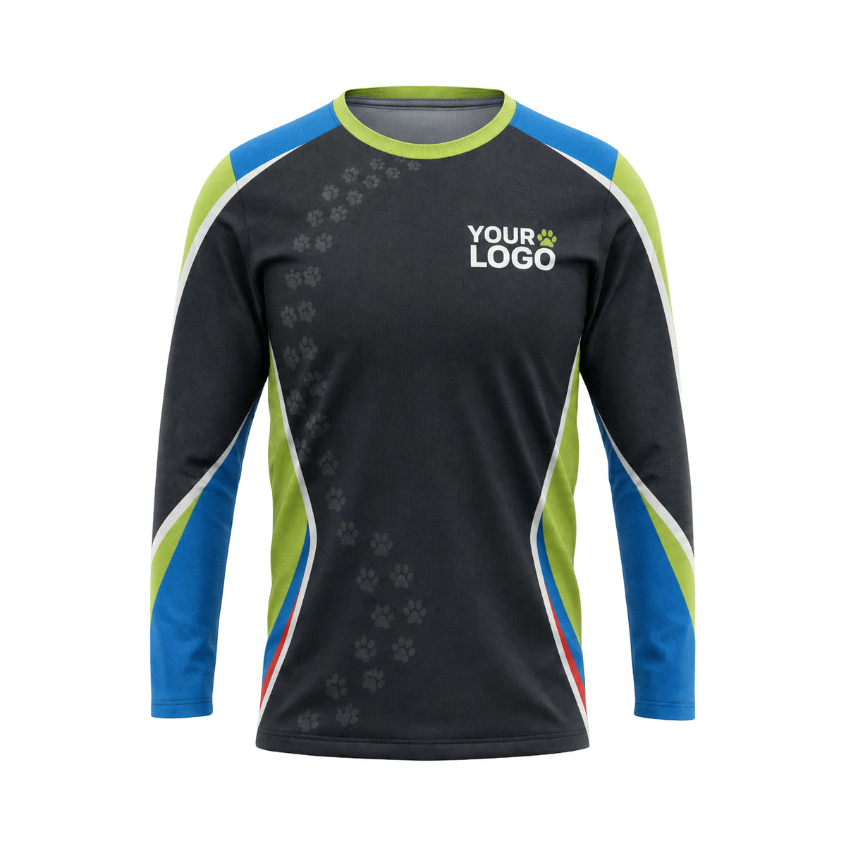 DWN017 - Custom Dog Walking Shirt - Balanced Basic Sport - front