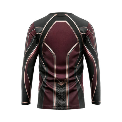 Garnet Vector Armor custom team jersey HTJS005 - back