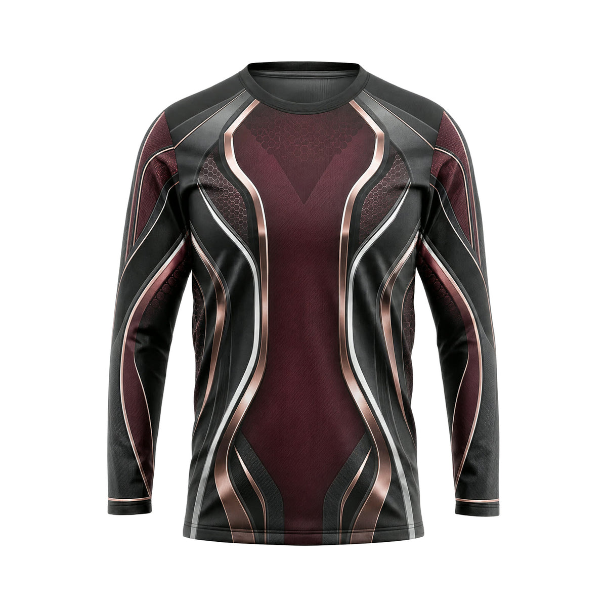 Garnet Vector Armor custom team jersey HTJS005 - front