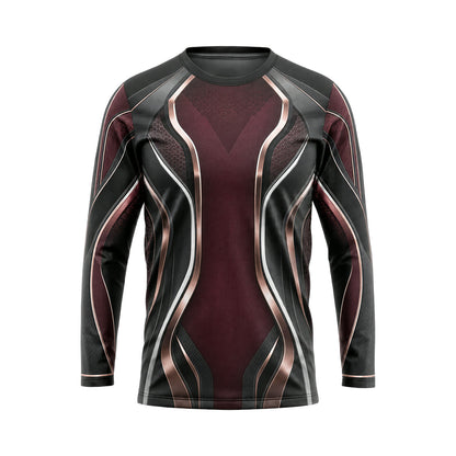 Garnet Vector Armor custom team jersey HTJS005 - front