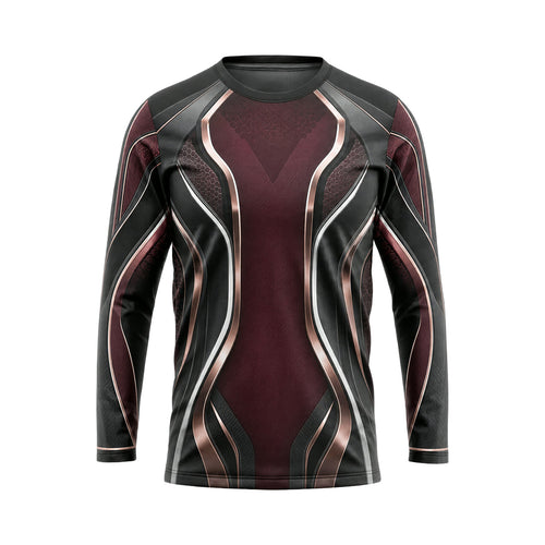 Garnet Vector Armor custom team jersey HTJS005 - front