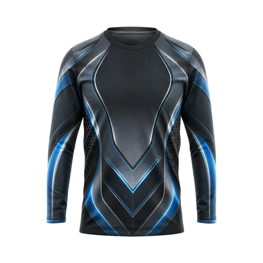 Cobalt V-Core custom team jersey HTJS013 - front