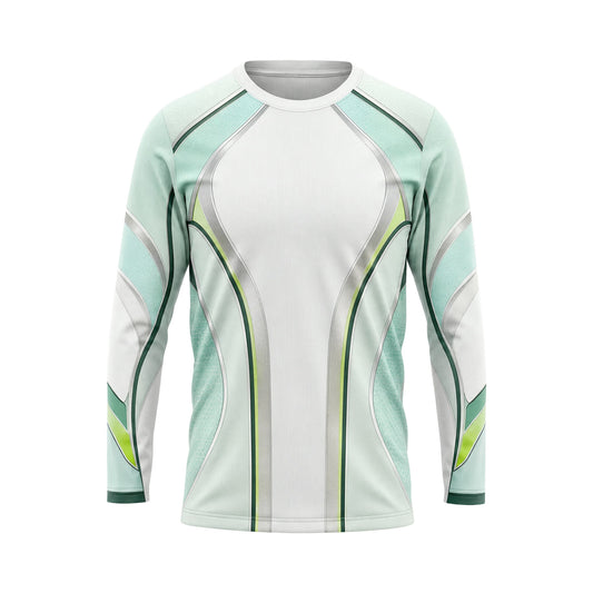 Mint Lime Vector custom team jersey HTJS024 - front