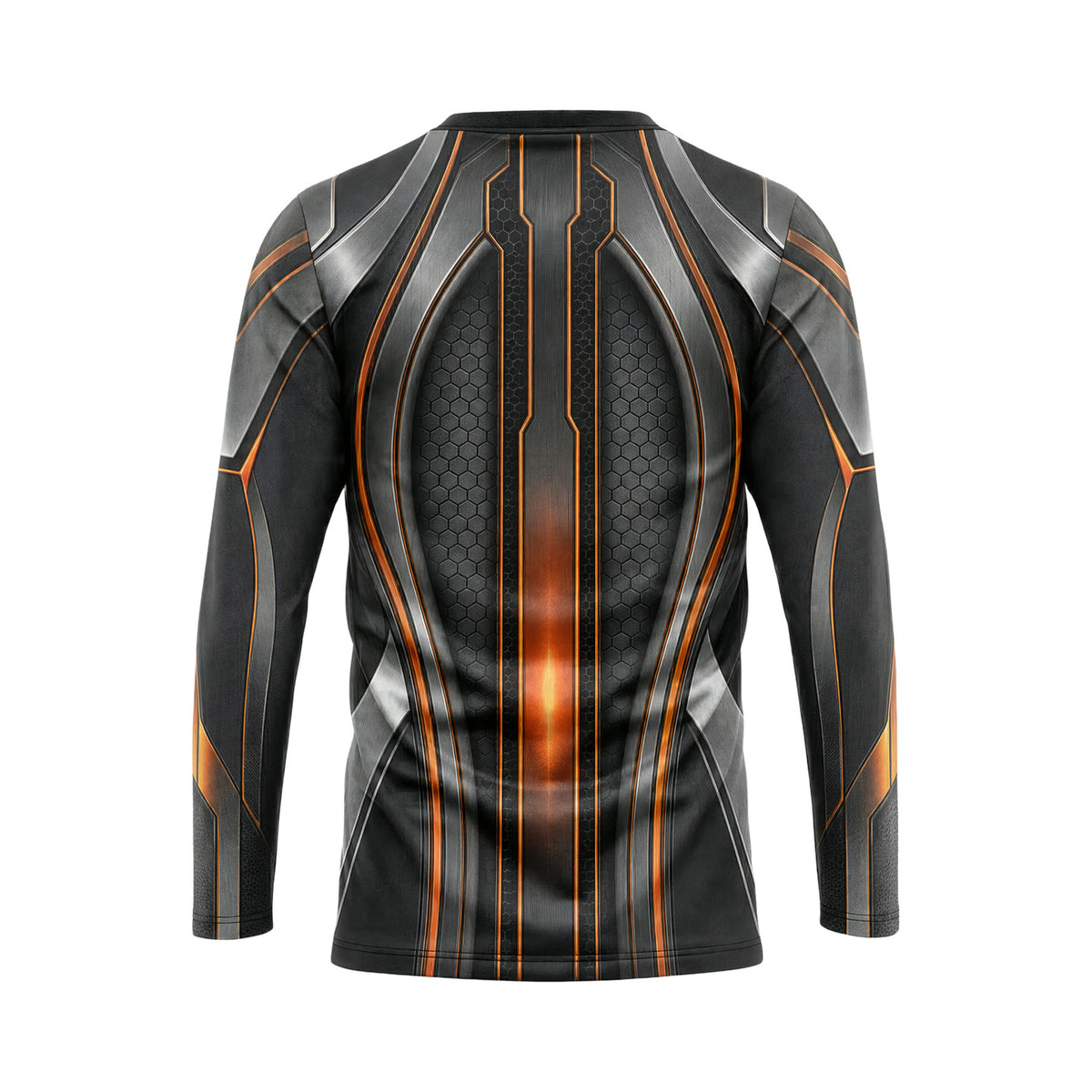 Ember Black Armor custom team jersey HTJS029 - back