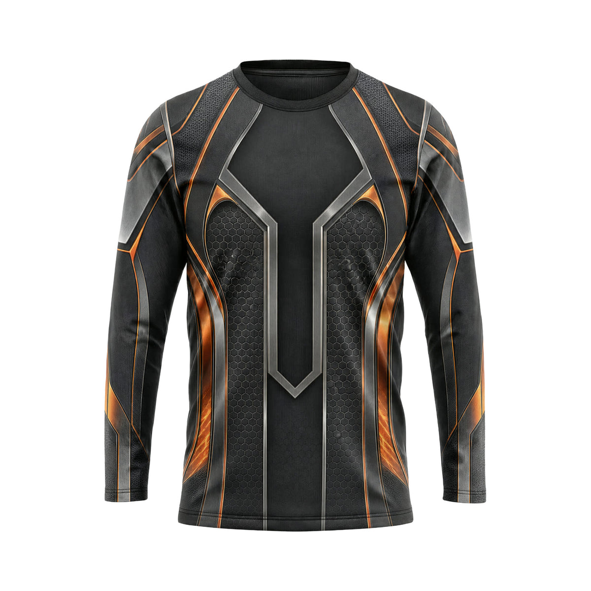 Ember Black Armor custom team jersey HTJS029 - front
